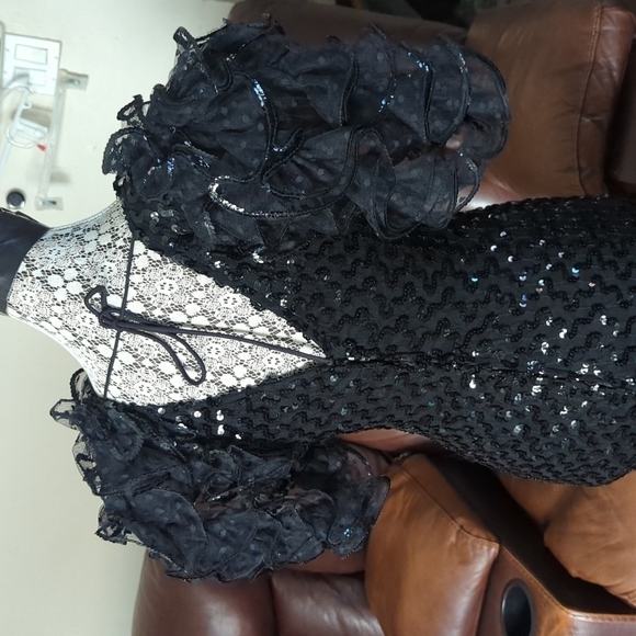 HP. Vintage LORIANN Cocktail Dress - Picture 7 of 16